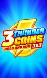3 Thunder Coins Hold And Win